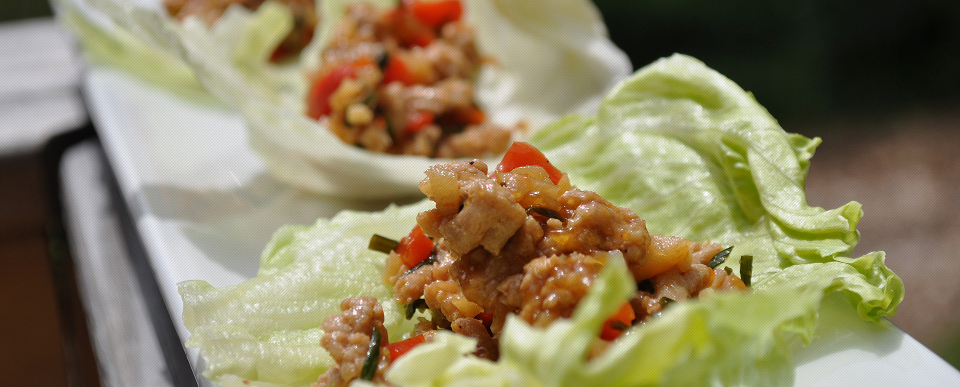 Chicken Lettuce Wrap