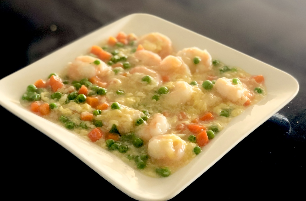 Shrimp with Lobster Sauce 虾龙湖