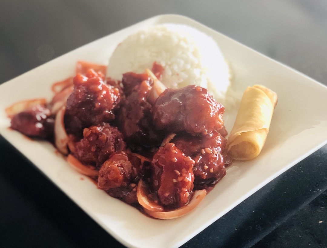 General Tso’s Chicken 左宗棠鸡(午餐)--Mild